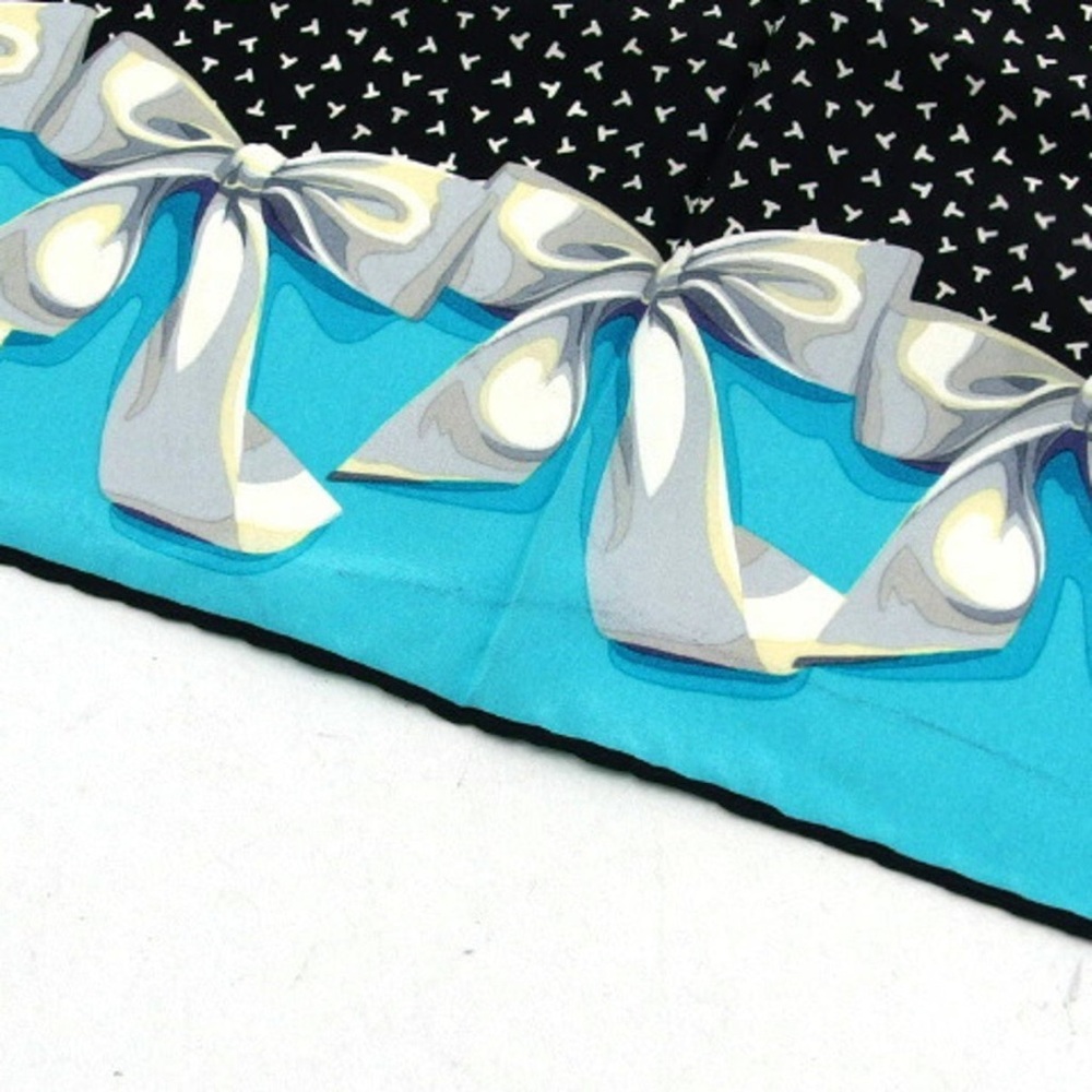 TIFFANY & CO Multiple color 100% silk scarf. - Picture 12 of 16